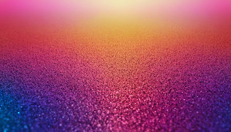 abstract background of pink and blue glitter bokeh defocused lightsの素材