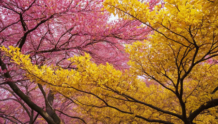 Cherry blossoms in full bloom in the park in Tokyo, Japanの素材