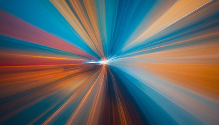 abstract background of speed motion on the road at high speed.の素材