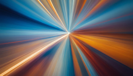 abstract background of speed motion on the road at high speed.の素材