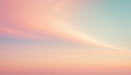A soft cloud background with a pastel colored, gradient pastelの素材