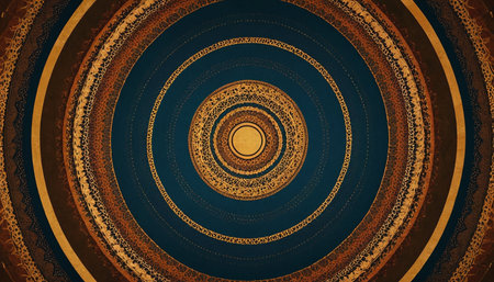 Retro abstract background with a pattern in the style of the 1920s.の素材