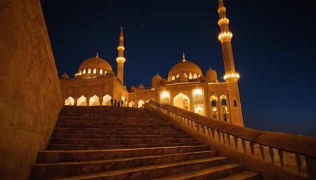 Sheikh Zayed Grand Mosque in Abu Dhabi, United Arab Emiratesの素材