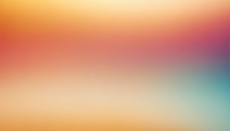 Colorful abstract background with blurred and soft pastel gradient colors.の素材