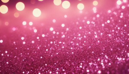 pink glitter vintage lights background.bokeh lights background.の素材