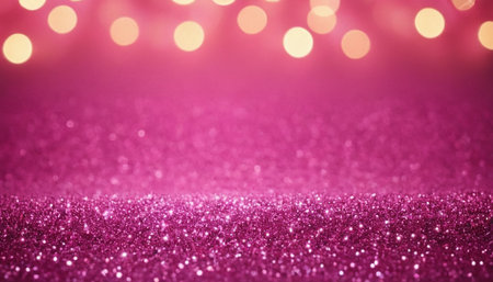 pink glitter vintage lights background.bokeh lights background.の素材