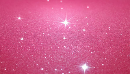 glitter vintage lights background. silver and pink. defocused.の素材