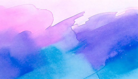 Abstract watercolor background. Hand-painted background. SELF MADE.の素材