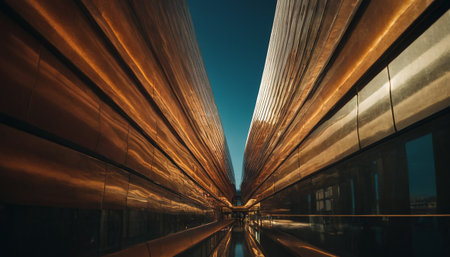 abstract of modern architecture in shanghai,china.の素材