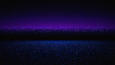 Purple abstract background with lights and spotlights. 3d renderの素材