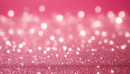 pink glitter texture Colorfull Blurred abstract background for birthday, anniversary, new year eve or Christmas.の素材