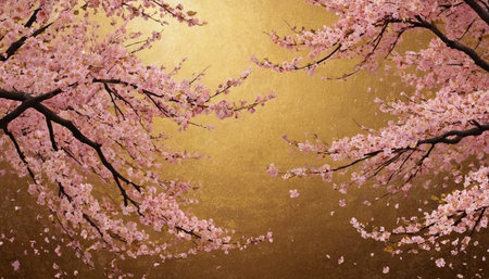 cherry blossom background with space for text or image, cherry blossom backgroundの素材