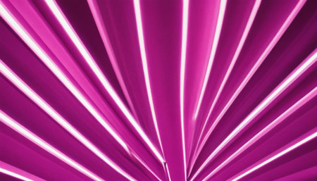 Purple abstract background with diagonal stripes. Striped lines texture.の素材