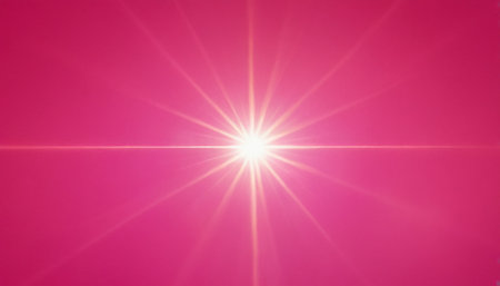 Abstract of sun with lens flare. Natural background. Gradient.の素材