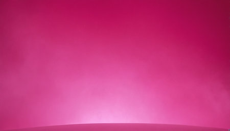 pink background with white spotlights and copy space. 3d renderingの素材