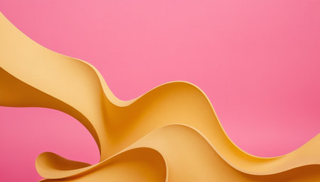 Abstract wavy background. 3d rendering, 3d illustration.の素材