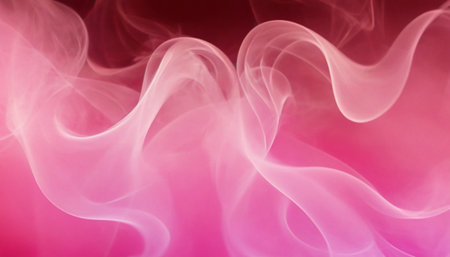Abstract smoke on a pink background. Texture. Design element. Abstract art.の素材