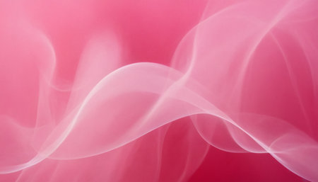 Abstract white smoke on a pink background. Shallow depth of field.の素材