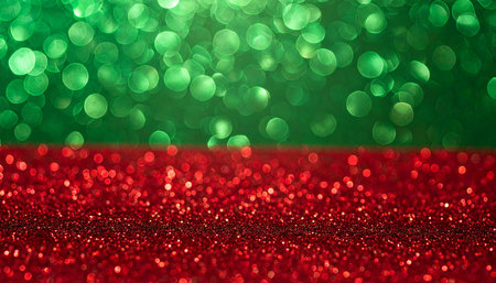 Abstract bokeh lights background. Christmas and New Year concept.の素材