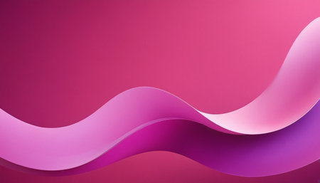 abstract background with wavy lines in pink and purple colors.の素材