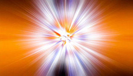 abstract background with radial, radiating, converging lines.の素材