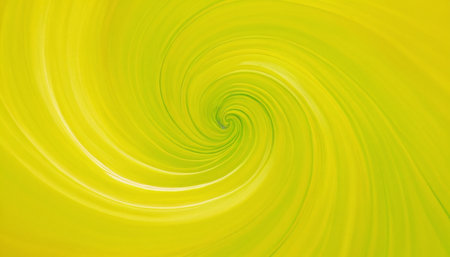 abstract background with spiral of yellow and green colors for design.の素材