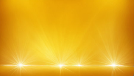 abstract of sun with flare. natural background with lights and sunshine wallpaperの素材