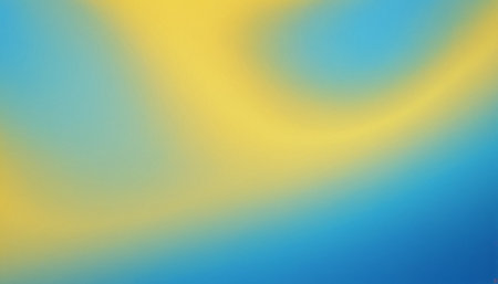 Abstract background. Blue and yellow gradient. Abstract blue and yellow background.の素材