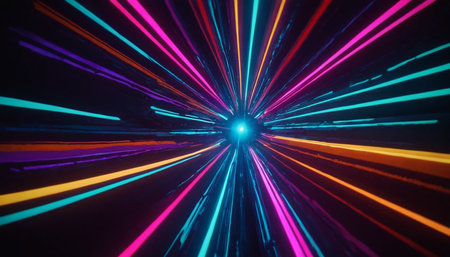 abstract of speed motion in the tunnel,abstract of speed motion in the tunnelの素材