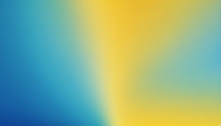 abstract background of blue and yellow colors with a beautiful gradient.の素材