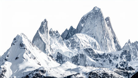 Mountains in Cordillera Blanca, Peru, South Americaの素材