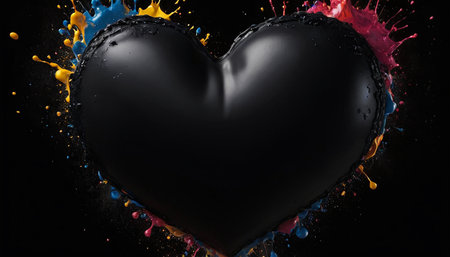 Abstract background of a spiral of fire with sparks on a black backgroundの素材