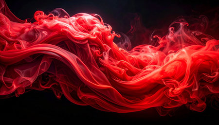 Abstract particles wave on dark background. Futuristic technology style. Vector illustration.の素材