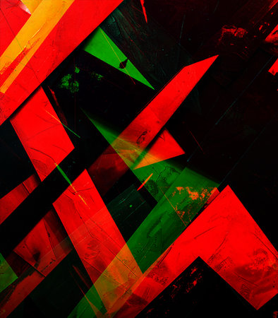 colorful abstract background with some grunge effects and lines on itの素材