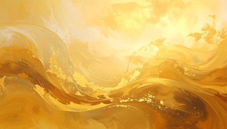 abstract gold background with marble pattern. 3d rendering, 3d illustration.の素材