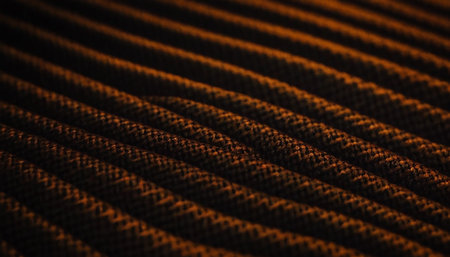 Close-up of carbon fiber textured background. Selective focus.の素材