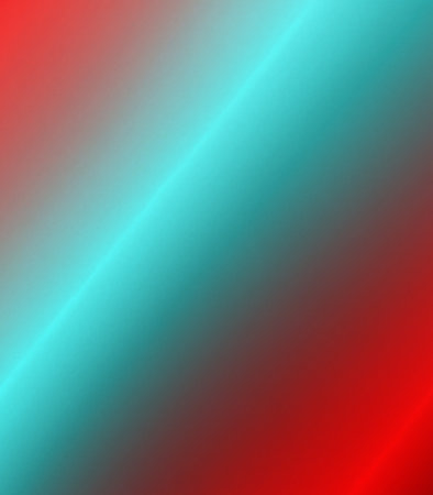 abstract background with smooth lines in red and turquoise colorsの素材