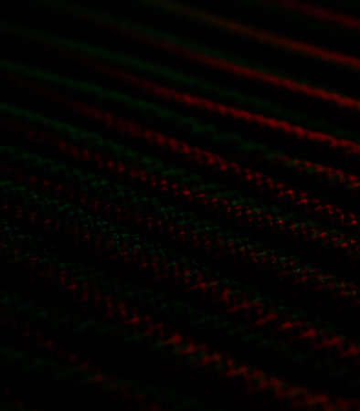 abstract red and black background texture, close-up of the fabricの素材