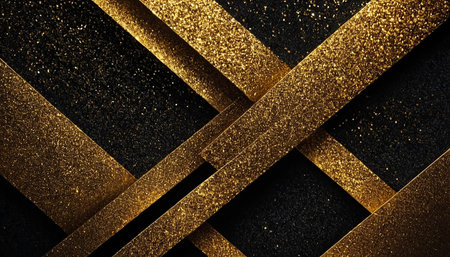 Black and golden grunge background. Element for design. Template for designの素材