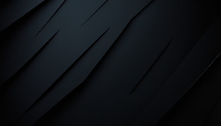 Black abstract background with lines. 3d rendering, 3d illustration.の素材