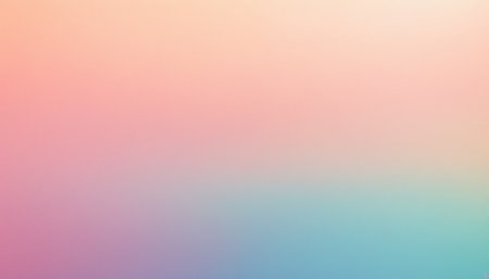 Abstract pastel gradient background with bokeh. Colorful blurred background.の素材