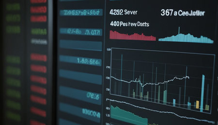 Stock market data on monitor. Stock market data on monitor. Stock market data on monitor. Stock market data on monitor. Stock market data on monitor. Stock market data on monitor.の素材