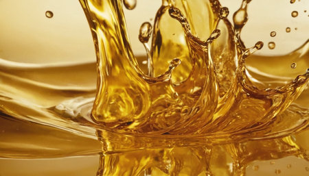 orange juice splash isolated on white background. macro shot of orange juice splashの素材