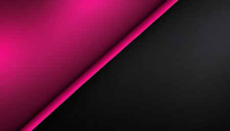 Abstract black and pink background with copy space. Minimal style.の素材