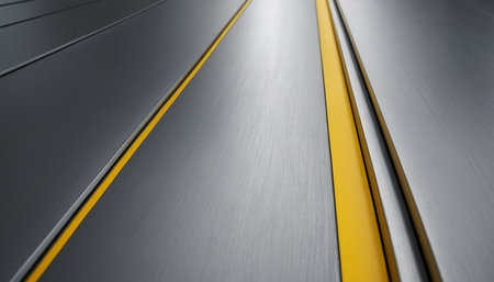 abstract of metal line for background used. with copy space.の素材