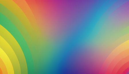Rainbow colors abstract background for web design. Colorful gradient.の素材