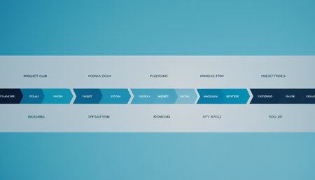 Web design template. Blue background. Vector illustration. Eps 10.の素材