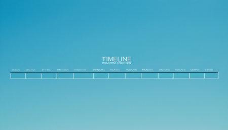 Loading bar on blue sky background. Internet and digital technology concept.の素材
