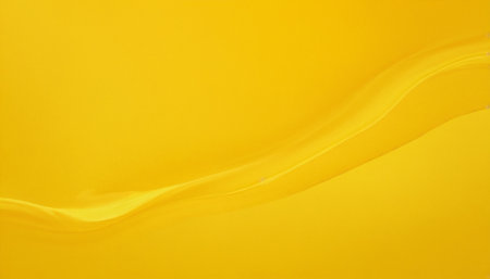 Yellow abstract background with smooth lines and waves. 3d rendering, 3d illustration.の素材