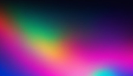 Rainbow colored abstract background. Blurred bright rainbow colors background.の素材